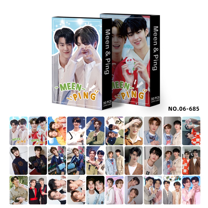 Brightwin MY SHOOLPRESIDENT MeenPing Jong-dunk Photocard Lomo Card