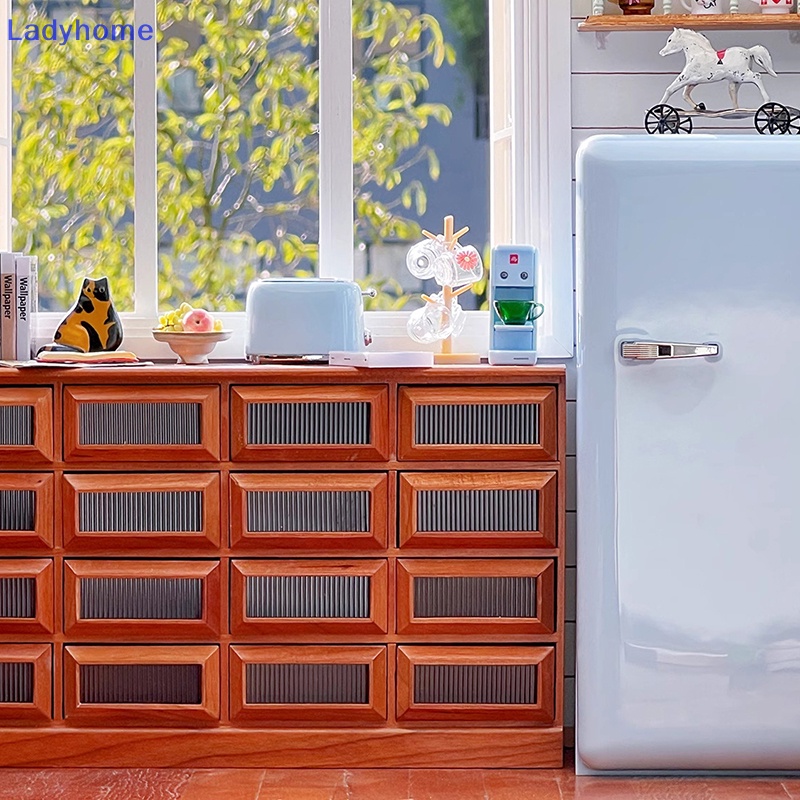 Lady 1: 12 Ấm Pha Cà Phê Đồ Chơi Nhà Búp Bê vn