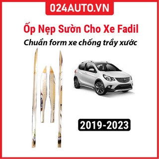Bộ ốp nẹp sườn Fadil 2019-2023 mạ crom trang trí làm đẹp xe