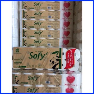 Bịch Giấy vệ sinh sofy bịch 12 cuộn
