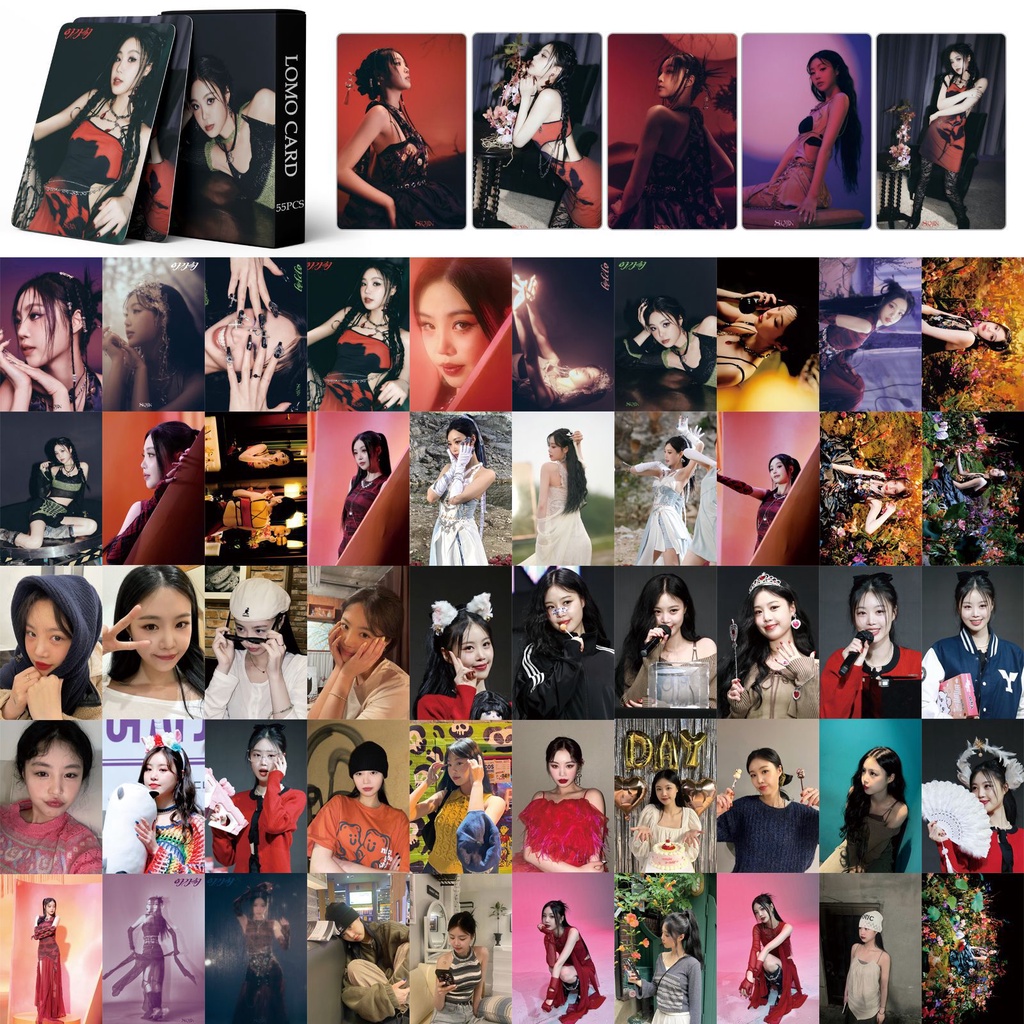 Hộp 54 Tấm Hình lomo card i-dle susu soojin