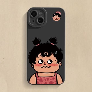 Dễ Thương Ốp Điện Thoại Họa Tiết Cô Gái Xinh Xắn Cho iphone11 1213 pro max x xr xs max se apple 7 plus 8 plus iphone 14 15pro