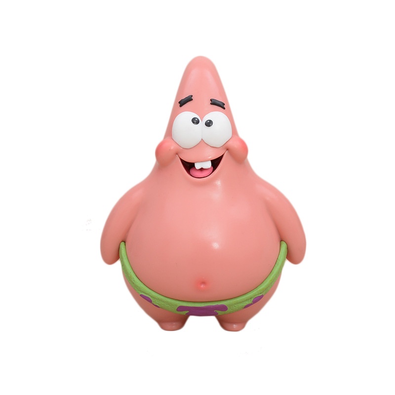 Ere1 Quần Lót Dạng Vuông 16cm In Hình patrick star action Cho Bé