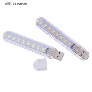 Đèn led mini di động 5v 8 bóng led usb gắn máy tính di động ban đêm