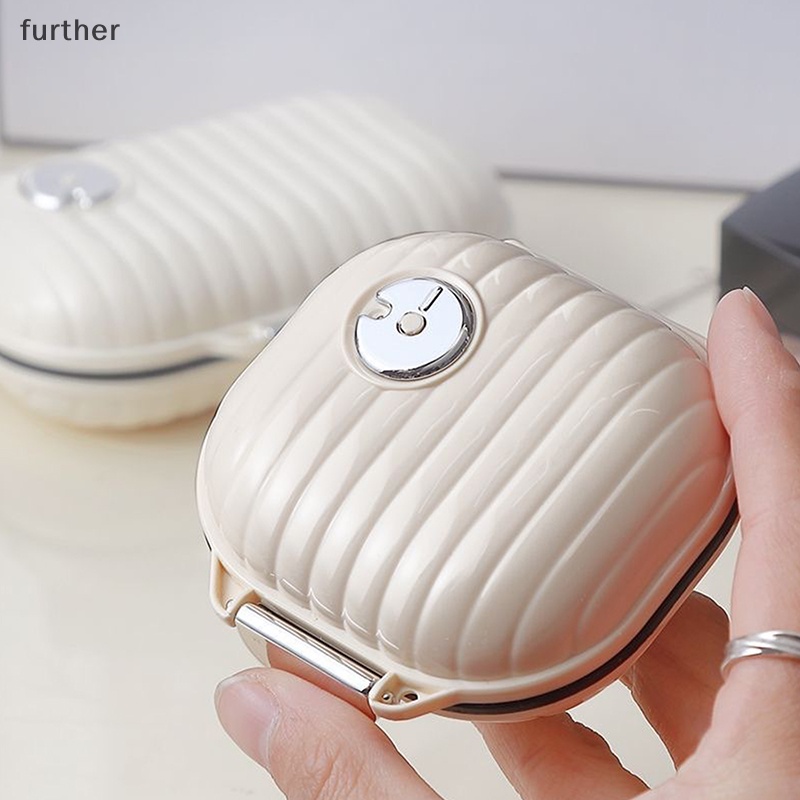 Hộp Đựng Thuốc mini Chia 7 Ngăn Gọn Nhẹ Tiện Dụng Mang Theo Du Lịch