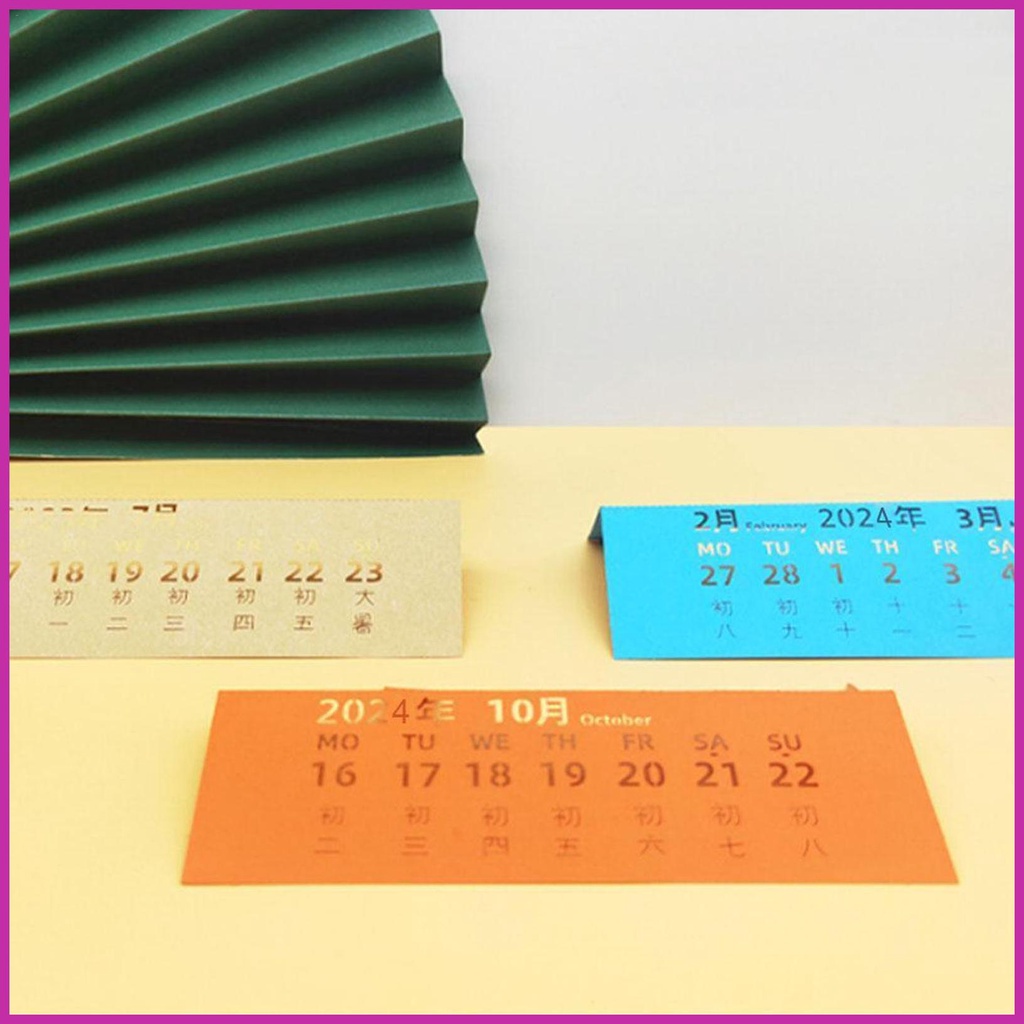 Lịch 3d 2024 Bằng Giấy Để Bàn Trang Trí Phòng Khách