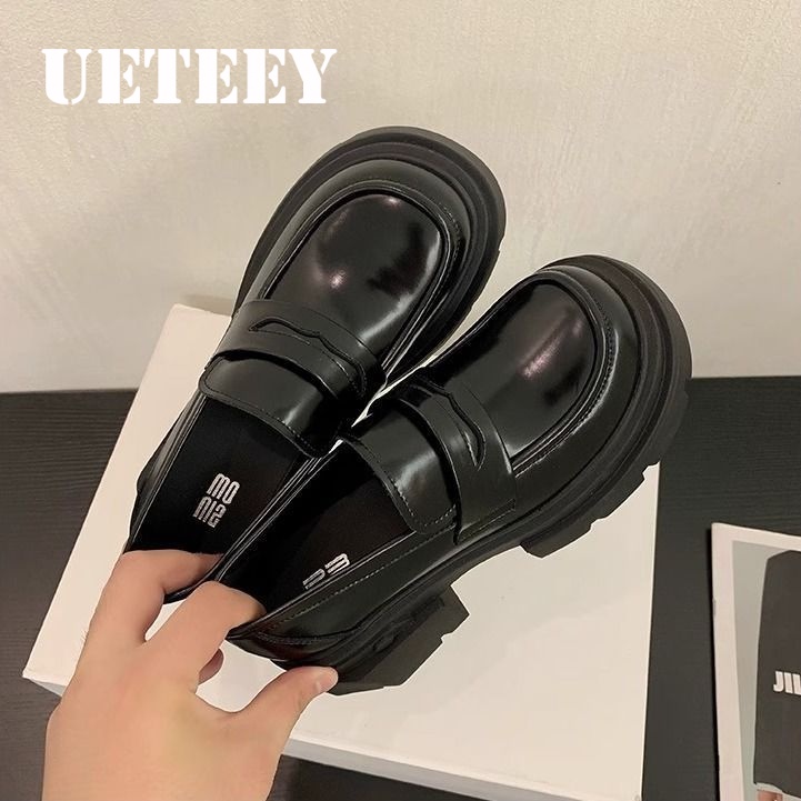 UETEEY  giày búp bê Mary Jane Lolita Đế da mềm đế êm thời trang Nhẹ nhàng Thanh lịch Đa dụng Đẹp mắt Phóng khoáng FLF23B0SA4 47Z231122