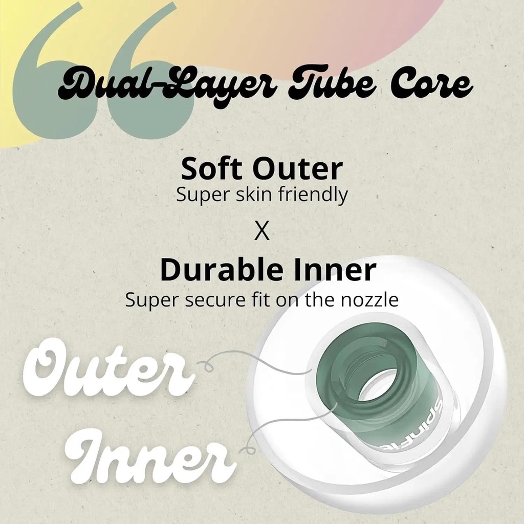 SONY SPINFIT Spinner Tai Nghe Nhét Tai Không Dây Bằng silicone  (3.7Mm