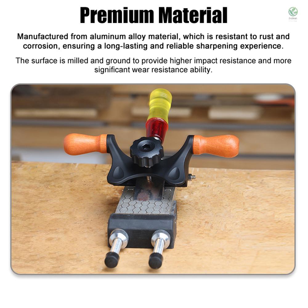 Efficient Hand Tool Blade Sharpener for Woodworking Chisels and Planers