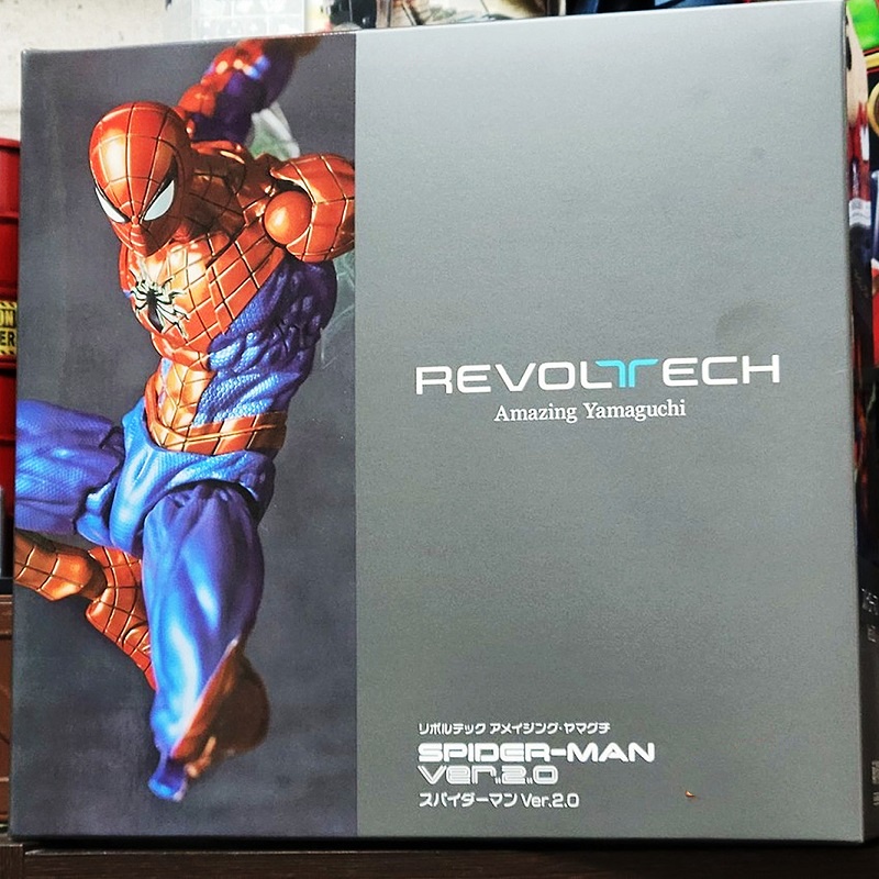 Mô Hình Đồ Chơi Nhân Vật Người Nhện ver.2.0 revoltech miles Gwn pete parker