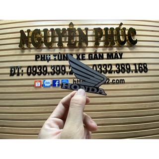 Tem cánh chim fu 21 led chử bạc nền đen nhám phải 86201k73va0zb