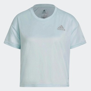 Adidas chạy áo thun fast primeblue nữ ngọc lam h11276