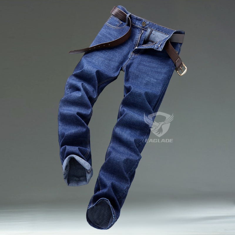 Quần Jean denim Dài Màu Xanh Dương 6329 Cho Nam