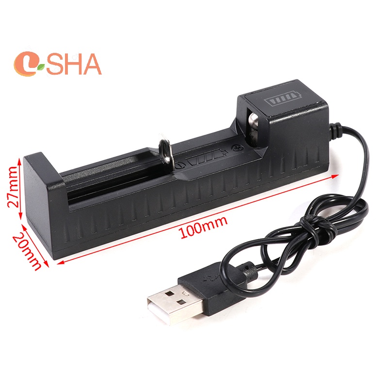 Cục Sạc Nhanh lsha 18650 1 Khe Cắm Sạc Nhanh li-ion