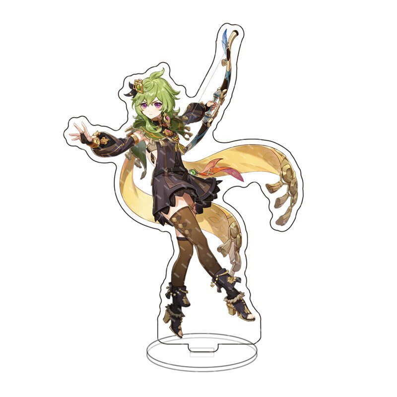 Mô hình Standee Anime Genshin Impact Figure Shikanoin Heizou Dori Nilou