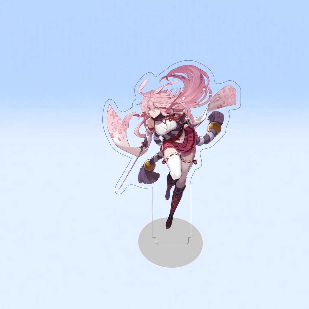 Mô hình Standee Honkai Impact 3 Standing Raiden Mei Fuka Yae Sakura in hình nhân vật 2 mặt rõ nét Phụ kiện trang trí