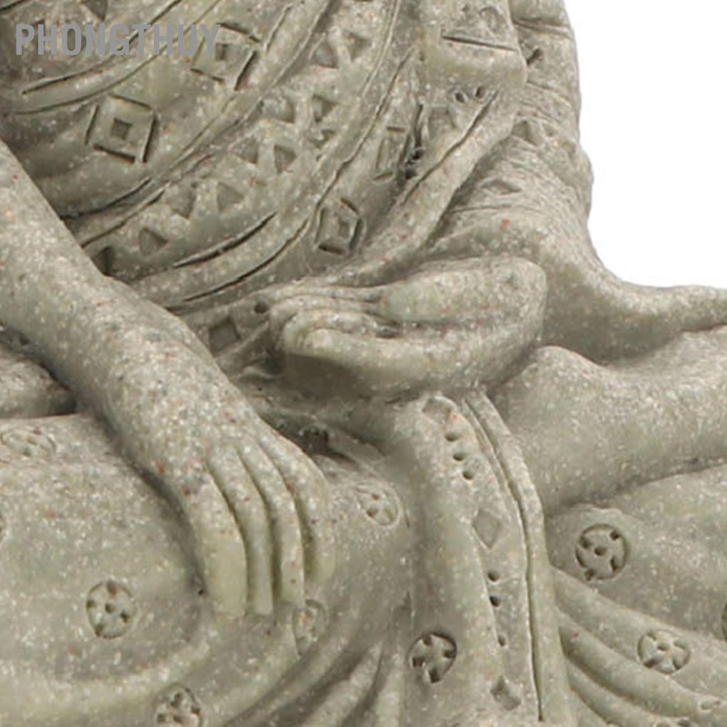 PhongThuy Tượng Phật Nhựa Tổng Hợp Trang Trí Tinh Tế cho Phòng Khách Văn