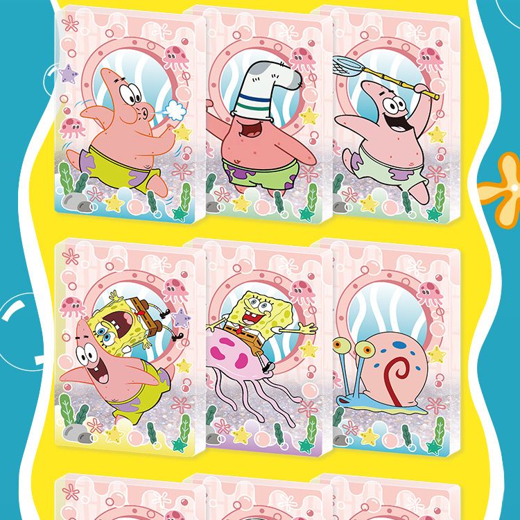 Bộ Sưu Tập Thẻ Bài Trò Chơi mystery board game spongebob squarepants first bullet