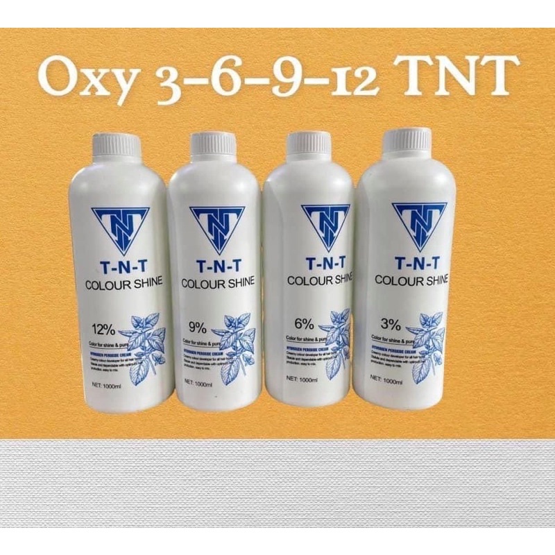 Oxy Dung Dịch Trợ nhuộm TNT 1000ml Đặc Thơm Ko Sót-Kem