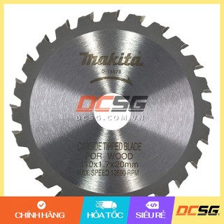 Đĩa cắt gỗ 110 x 20 x 24T Makita D-15578 | DCSG