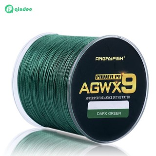 Wa angryfish cuộn dây câu cá agwx9 500m chất lượng cao