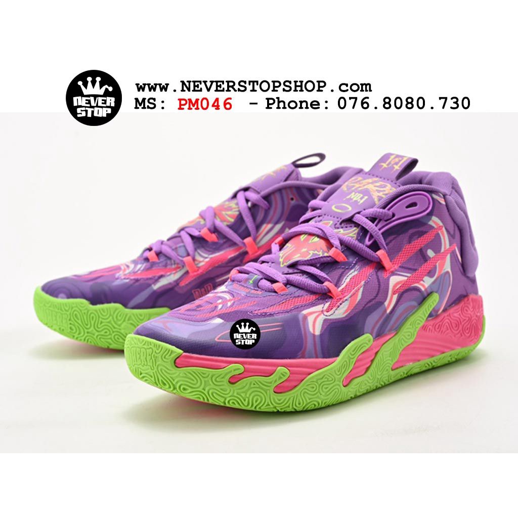Giày bóng rổ PM MB 03 TOXIC JOKER mẫu mới phối màu siêu hot bản đẹp chất lượng cao  NeverStopShop.com