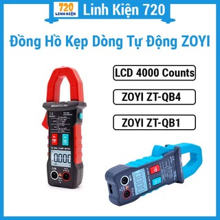 Đồng hồ kẹp dòng zoyi zt-qb1/zt-qb4 màn hình số lcd độ chính xác cao