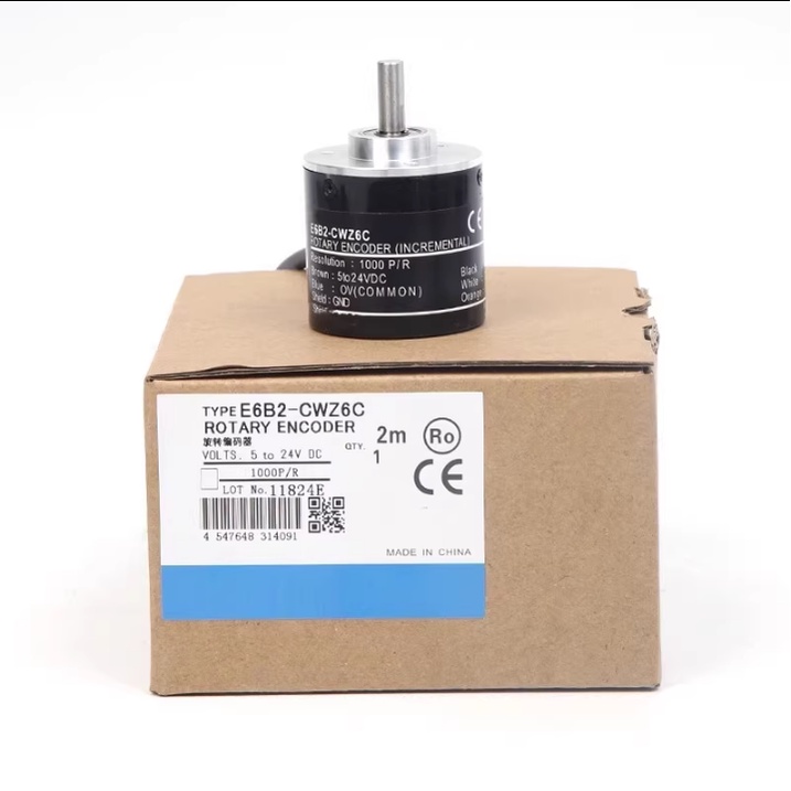 Bộ Mã Hóa Tương Tự Encoder Omron E6b2 cwz1x - 200P Kèm Dây Nối Dài 2 mét