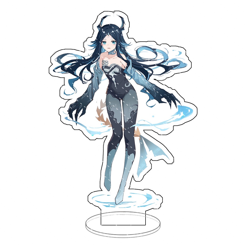 Genshin Thường Vụ Thẻ Acrylic Hoạt Hình Đồ Trang Trí Đứng Trò Chơi Thẻ Ngoại Vi Đồ Trang Trí Yae Ayato Quả Óc Chó Trái T