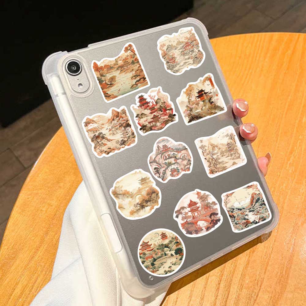 Bộ 50 Miếng Dán Chống Thấm Nước Phong Cách graffiti Cho Mũ Bảo Hiểm / Bút Chì / Xe Đạp