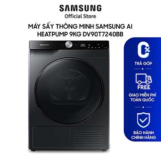 Máy sấy thông minh Samsung AI Heatpump 9kg DV90T7240BB - Miễn Phí Lắp Đặt