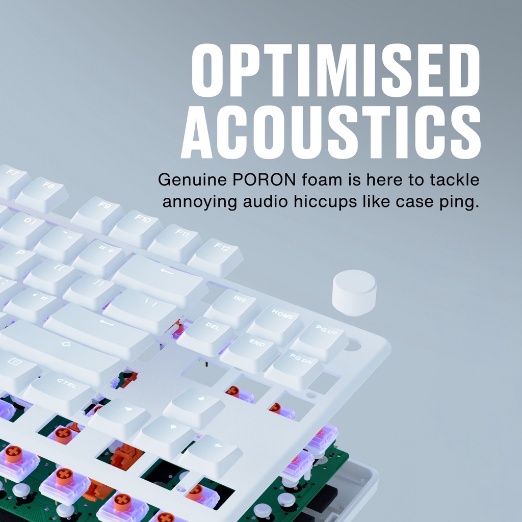 Bàn phím cơ low-profile Fnatic STREAK80 LP - Hàng chính hãng