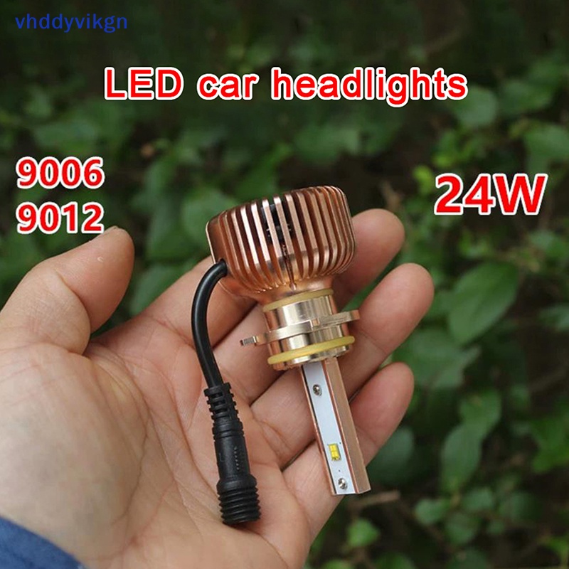 Đèn Pha led 9006 / 9012 24w vhdd 12v Chuyên Dụng Cho Xe Hơi
