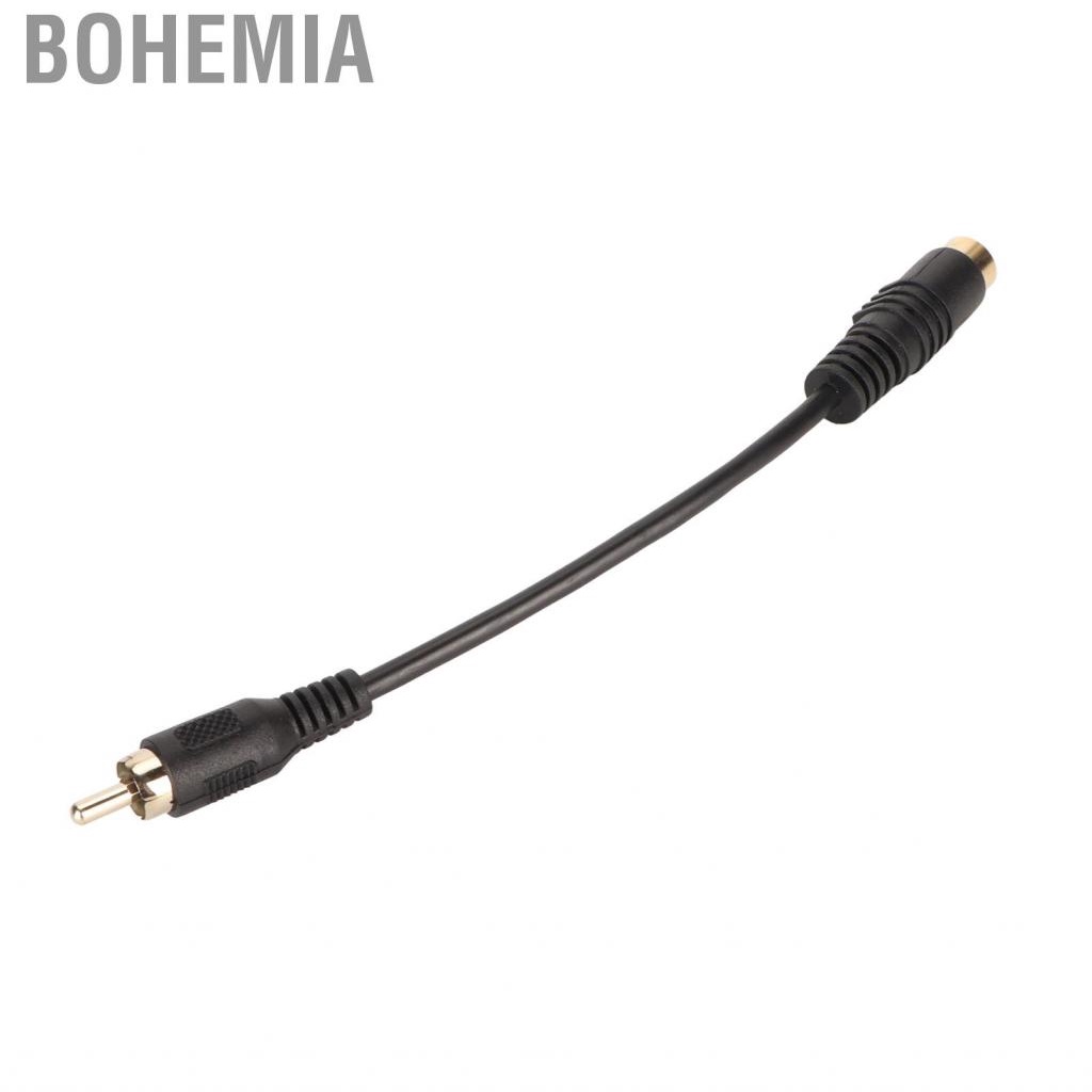 Bohemia Mini DIN 4 Pin To Cable Female Male Plug And Play S Video Adap Hot