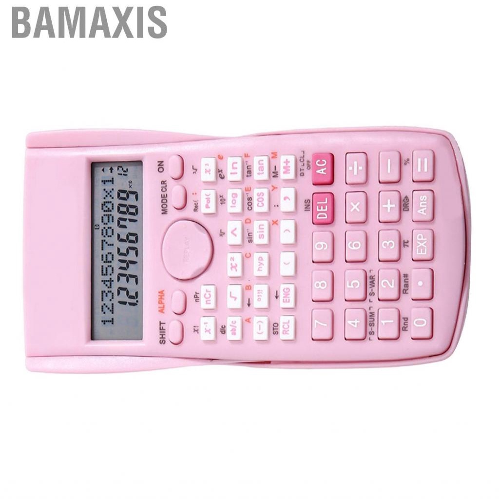 Bamaxis Scientific Calculator  Large Display Multifunction for Examination Student