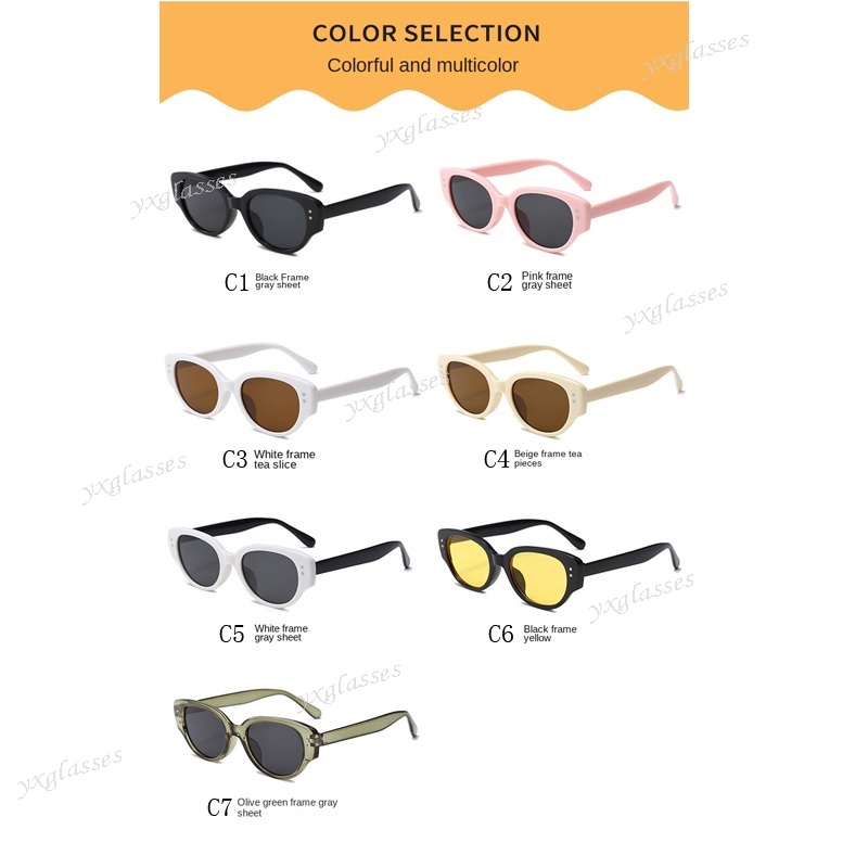 Mới Kính Mát Hình Mắt Mèo Chống Tia uv Cho Bé