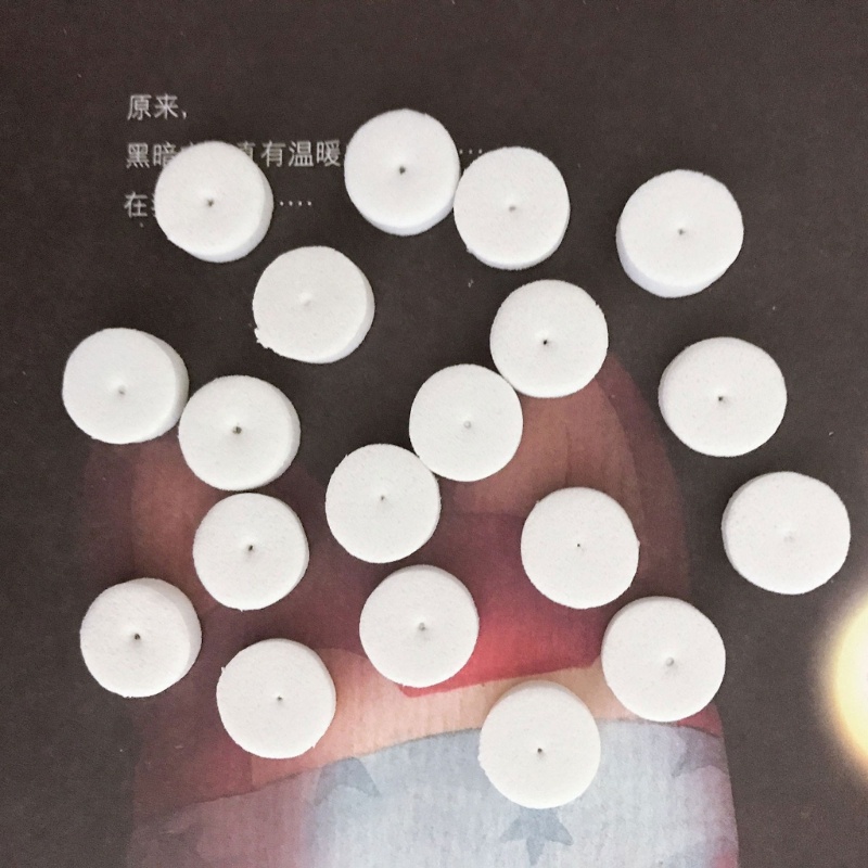 Set 200 / 500 Miếng Xốp Chống Sốc 12mm Dùng Để Làm Khuyên Tai diy