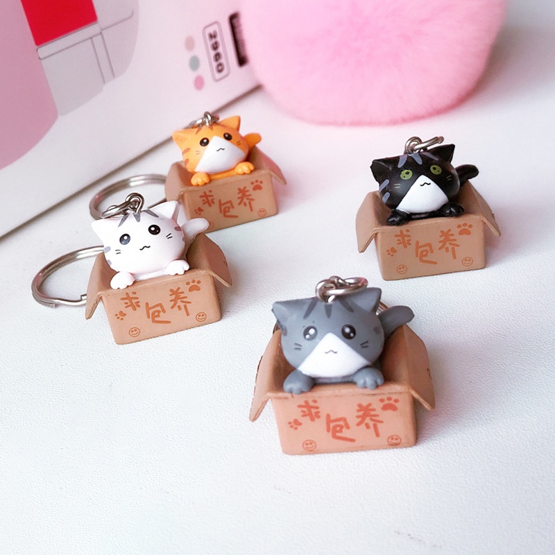 Móc Khóa Hình Chú Mèo Đáng Yêu Mới YK