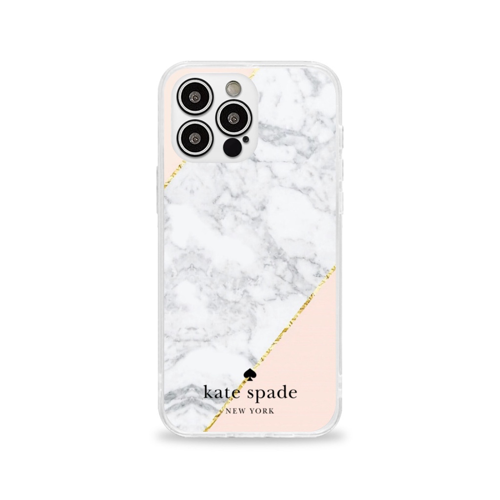 Màu TPU KateSpade IPhone 14 Pro MAX và IPhone 15 Pro MAX Slim Cover có cản trước Chống trầy xước Vỏ 