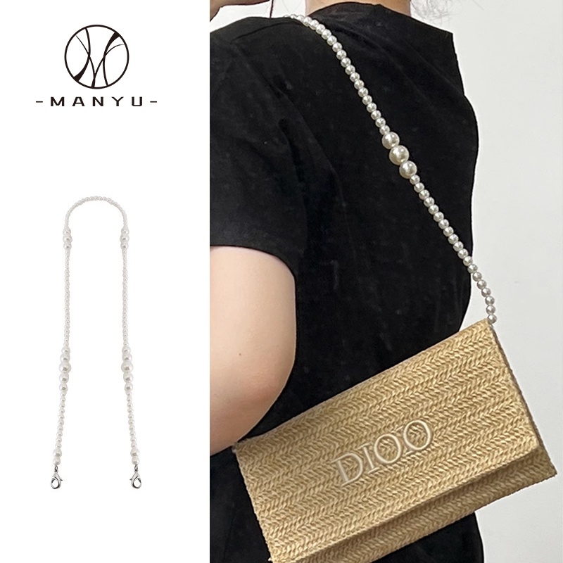 Mới khéo léo Dio Túi Đựng Mỹ Phẩm Chuyển Đổi khéo léo Phụ Kiện D Nhà Ống Hút Túi Ngọc Trai Handmade 