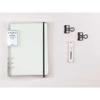 Sổ kẹp còng caro binder file nhựa a5 - 100 tờ klong ms 994
