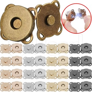 Nút Khóa Kim Loại Từ Tính 14 / 18mm Chuyên Dụng Cho Trang Phục / Túi Xách