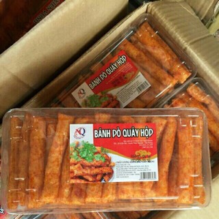 Bánh pò quẩy hộp đại ăn thả ga hot, đồ ăn vặt hot ăn vặt tuổi thơ xiên cay