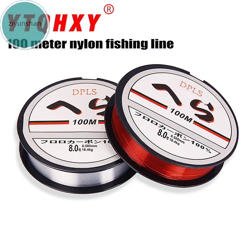 Cuộn Dây Cước Nylon Câu Cá 100M ziyunshan Lua