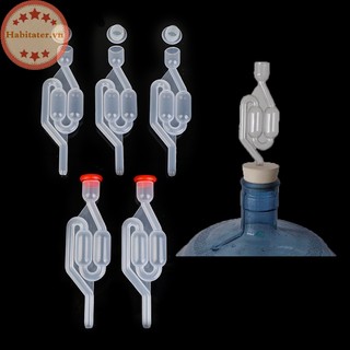 Bộ 5 ống xả khí một chiều bằng nhựa kín khí cho nhà ở
