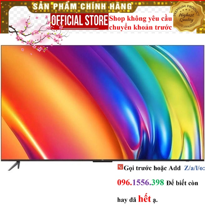 Google Tivi TCL 65P745 4K 65 Inch  ||Sale