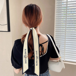 Dây Buộc Tóc Vải Lụa Phong Cách Hàn Quốc Mới Cho Nữ