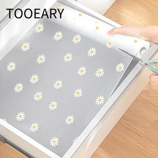 Tấm lót kệ dụng cụ, Tấm lót ngăn kéo không dính chống thấm nước, Tấm lót bàn chống trượt Daisy EVA Thảm tủ bếp Tổ chức tại nhà