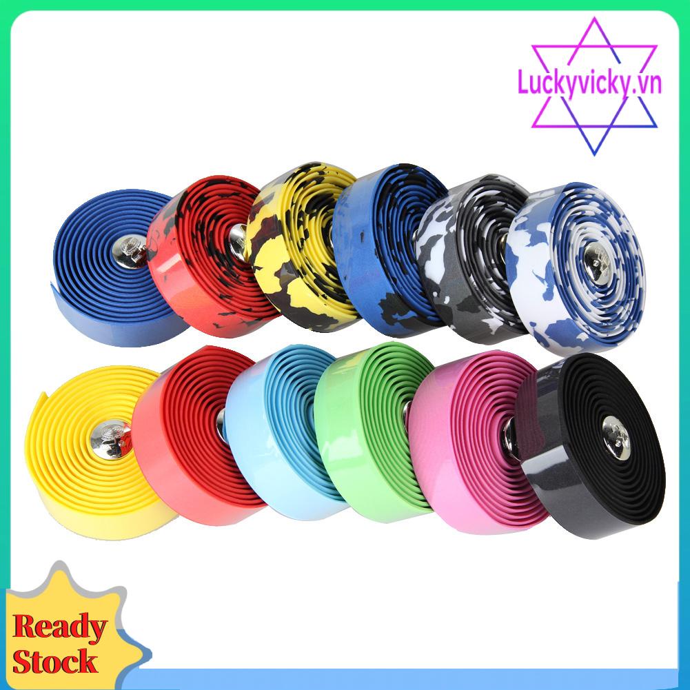 Bộ 2 Băng Quấn Tay Lái Xe Đạp Kèm Phích Cắm Cuối