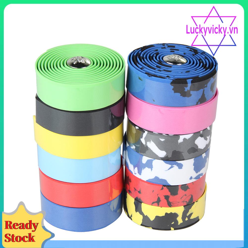 Bộ 2 Băng Quấn Tay Lái Xe Đạp Kèm Phích Cắm Cuối